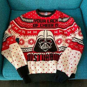 Star Wars Christmas sweater size medium new without tag
